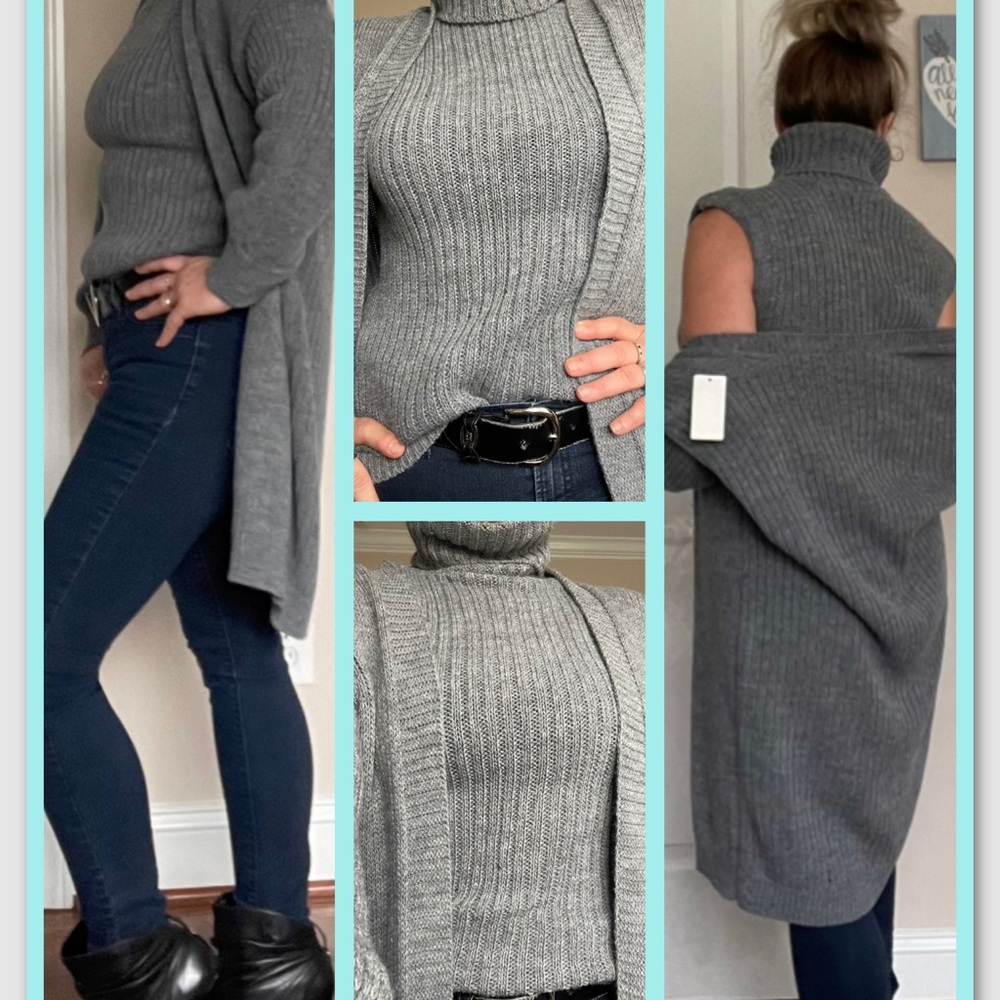 3 piece Knitted Roll Neck Loungewear set